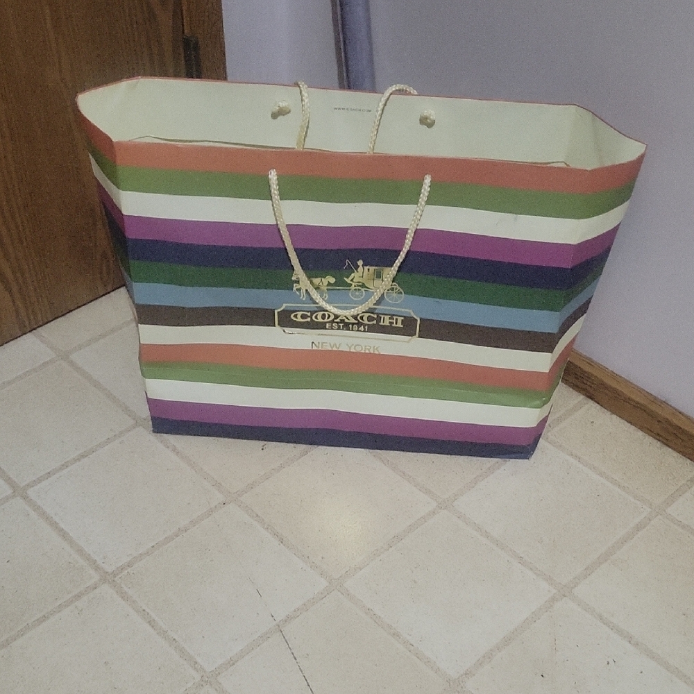 COACH MONOGRAM DIAPER BAG - Picture 2 of 10